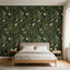 Papel Tapiz Removible Bohemio Floral 17.5x118pulg Verde