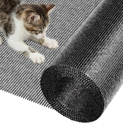 Malla negra para ventanas puertas 48x118pulg