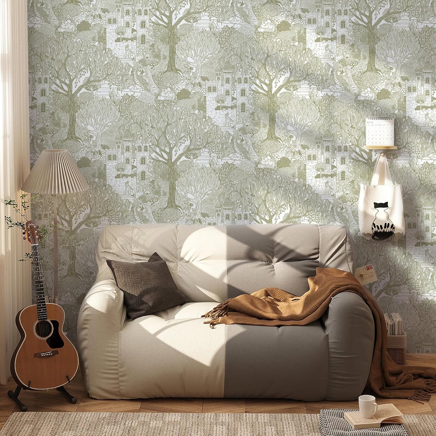 Papel tapiz autoadhesivo extraíble 78.7x17.3pulg