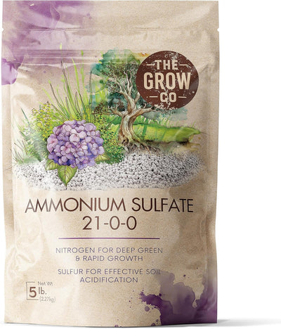 Fertilizante sulfato amonio 21-0-0 nitrógeno alto plantas