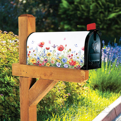 Fundas magnéticas buzón 18x21pulg diseño floral