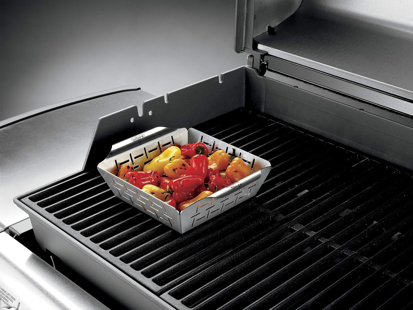 Canasta acero inox para verduras Weber
