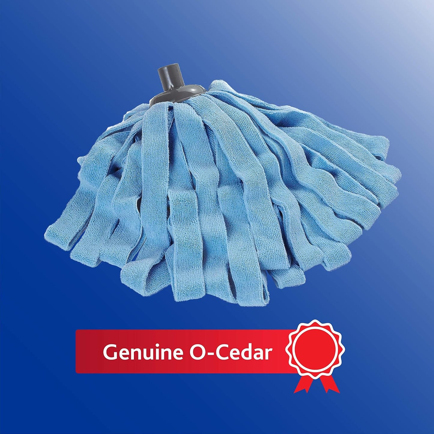 Recambio trapeador microfibra pack 2 azul