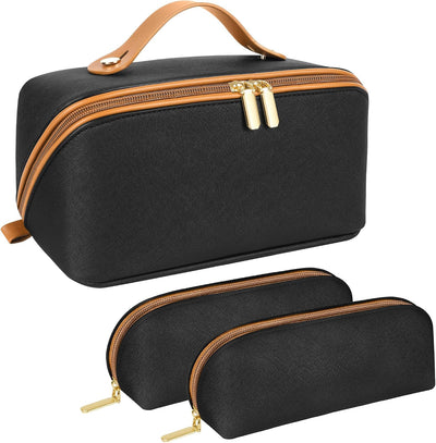 2 Bolsas Maquillaje Viaje Organizadoras Impermeables