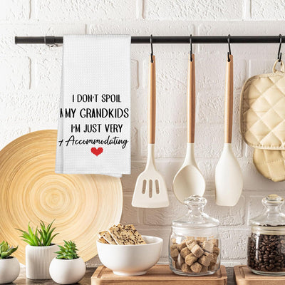Toallas decorativas para cocina y baño regalo para abuelos 16x24