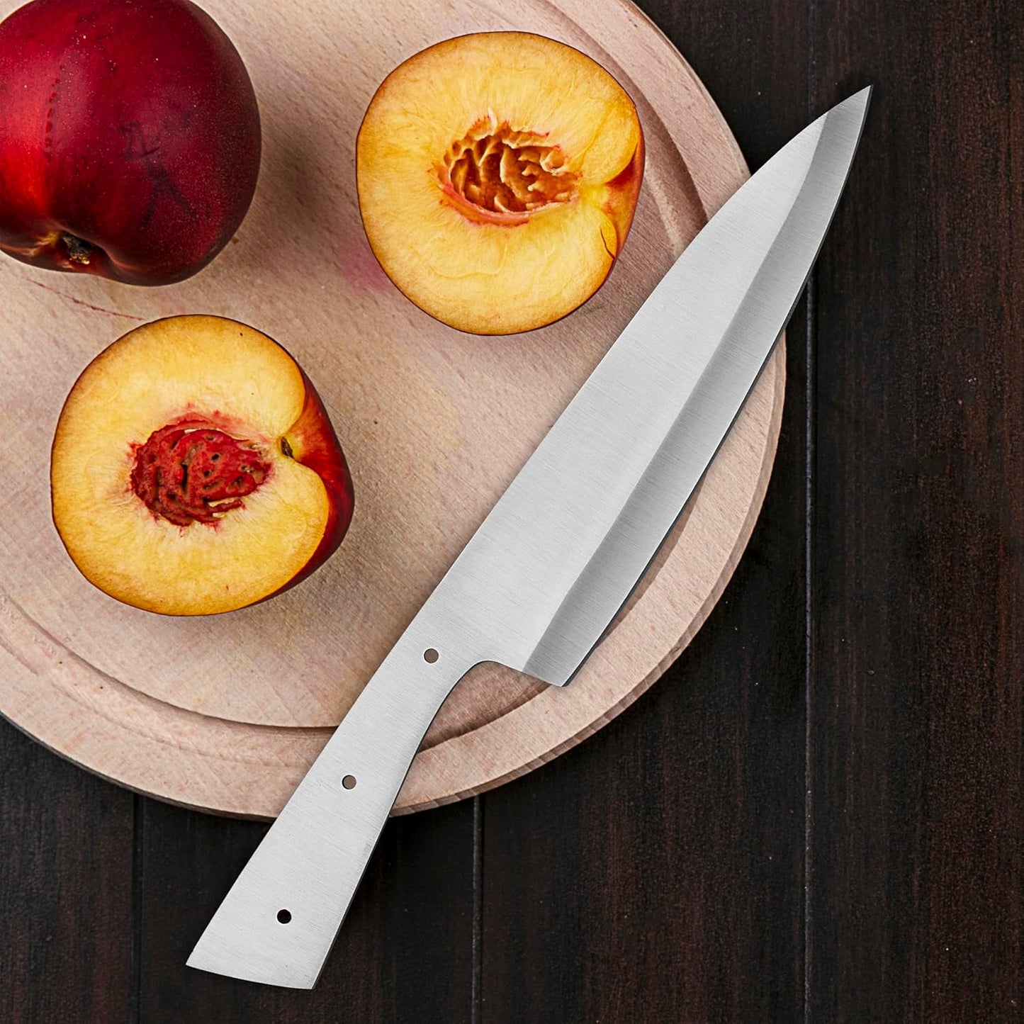 Cuchilla de chef de acero inoxidable afilada para cocina y bricolaje