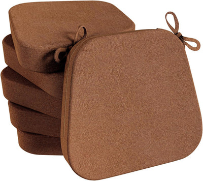 Set 6 Cojines Silla Comedor 17x16pulg Funda Extraible