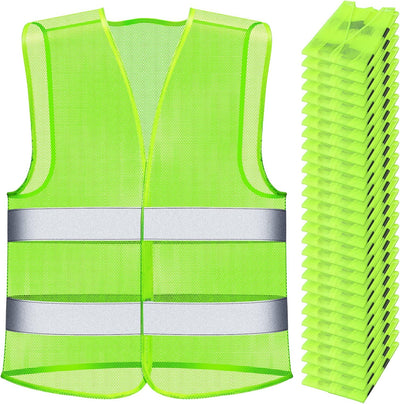 Chaleco seguridad reflectante ajustable para trabajo al aire libre