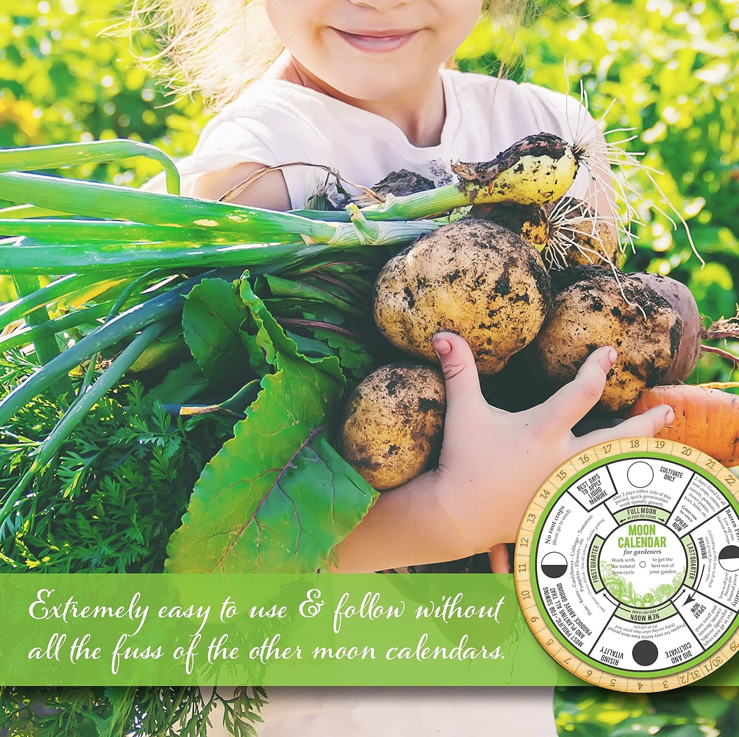 Calendario lunar para jardineros biodinámicos y agricultores