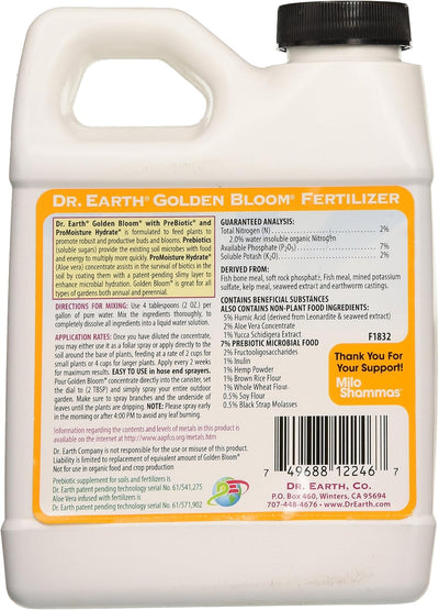 Fertilizante Golden Bloom 16oz