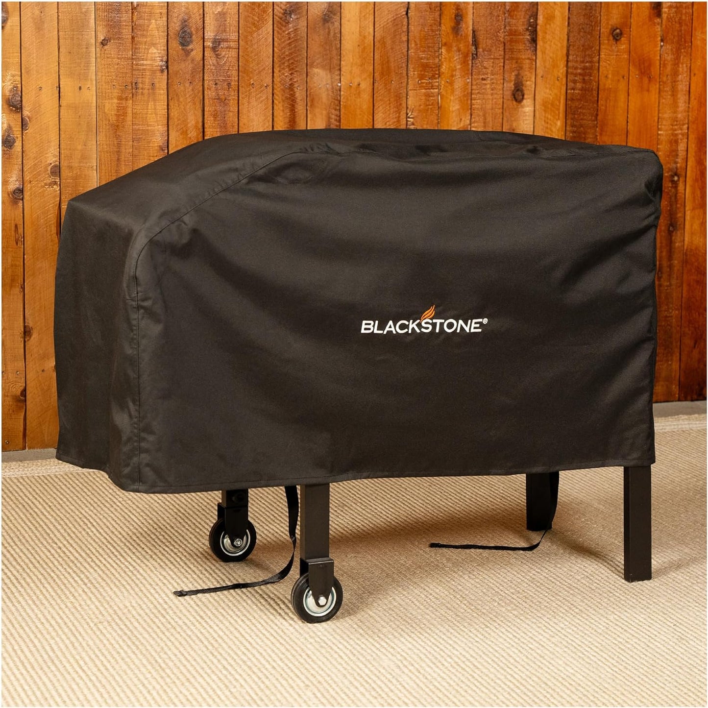 Cubierta parrilla 22x28 pulg poliéster 600D negro