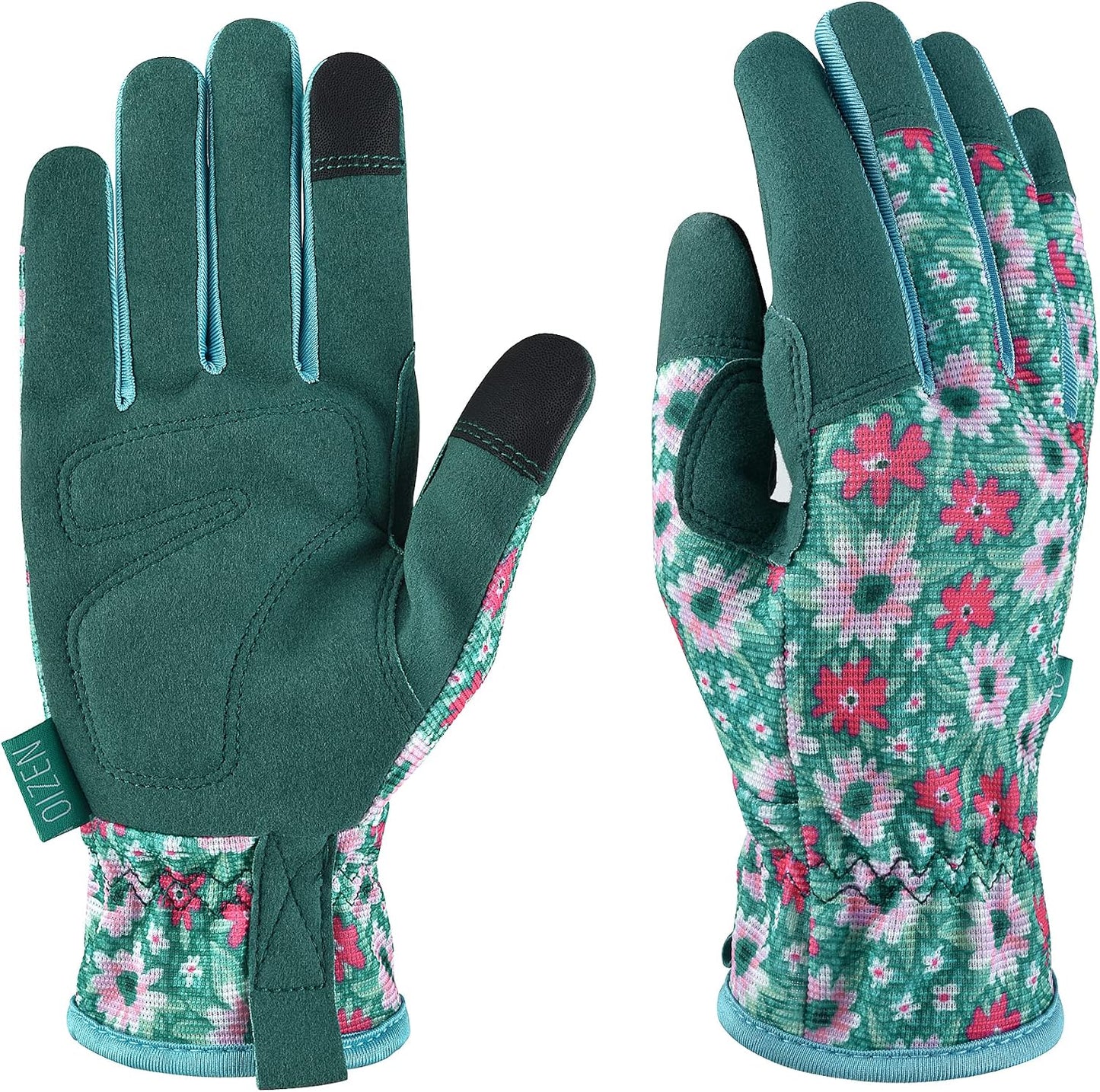 Guantes jardinería tactiles resistentes espinas talla L