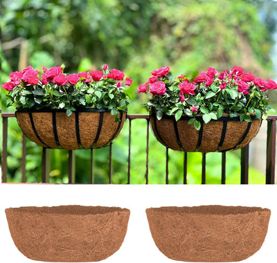 Revestimiento coco 16pulg para maceta colgante