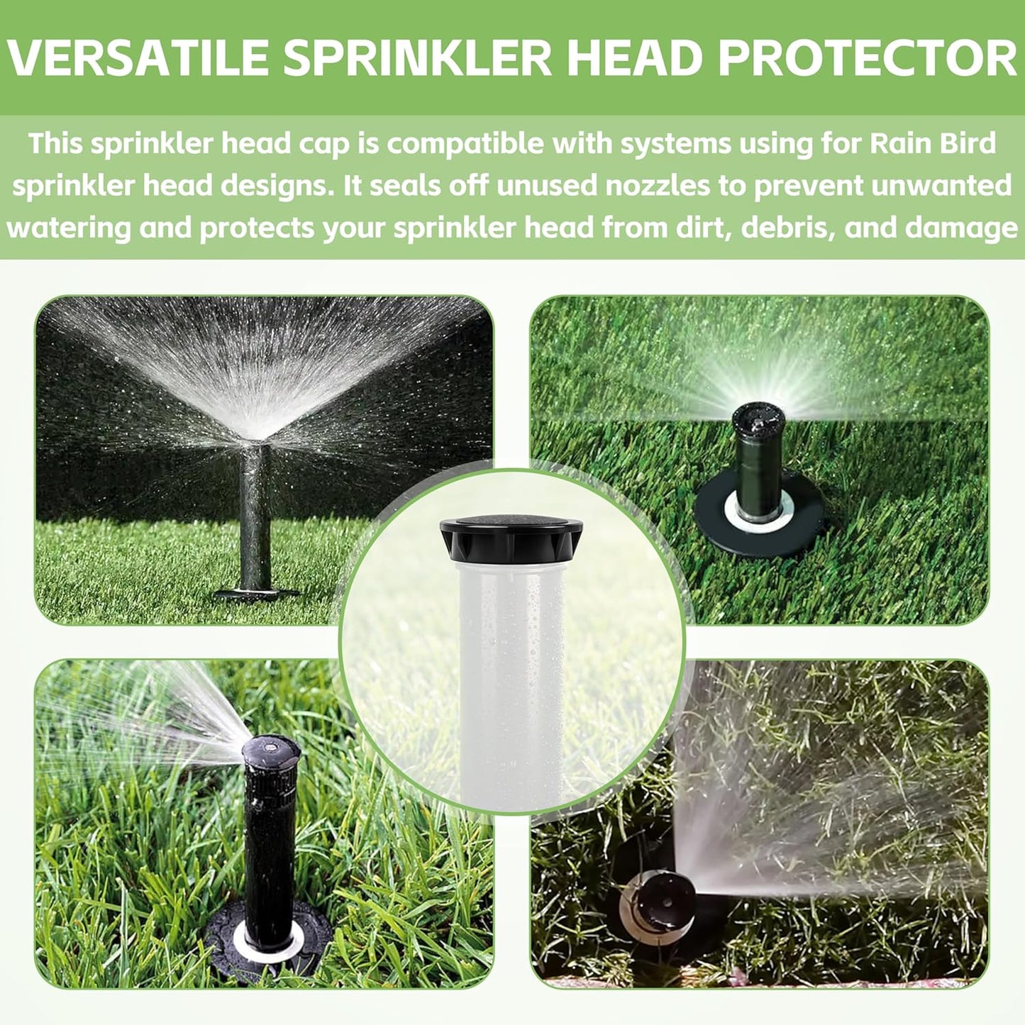 10 Tapas Cabezal Aspersor 1800 Comp Rainbird