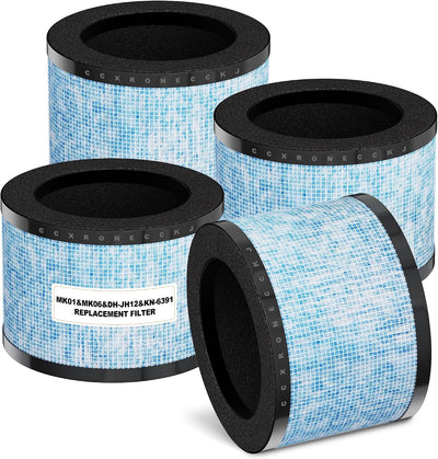 Filtro repuesto comp. Aroeve MK01 MK06 paq 4 azul