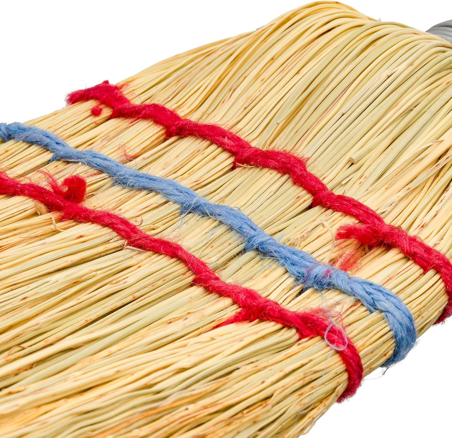 Cepillo mano mango madera paja arroz set 2 10pulg