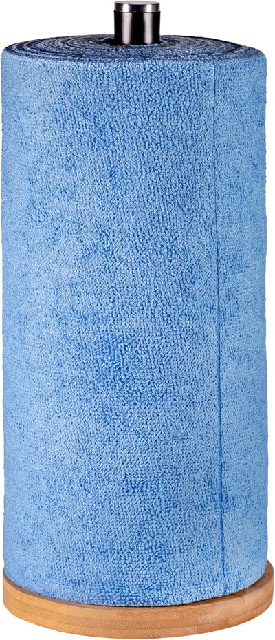 Rollo toalla microfibra 75pzas 12x12pulg coche casa