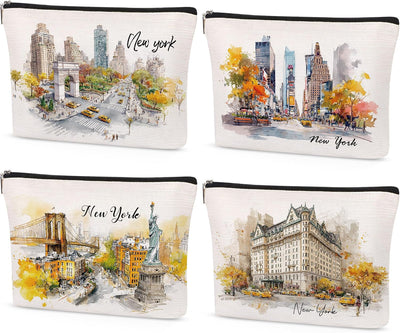 4 Bolsas Maquillaje para Mujer Regalo Niñas Amigas Hermanas