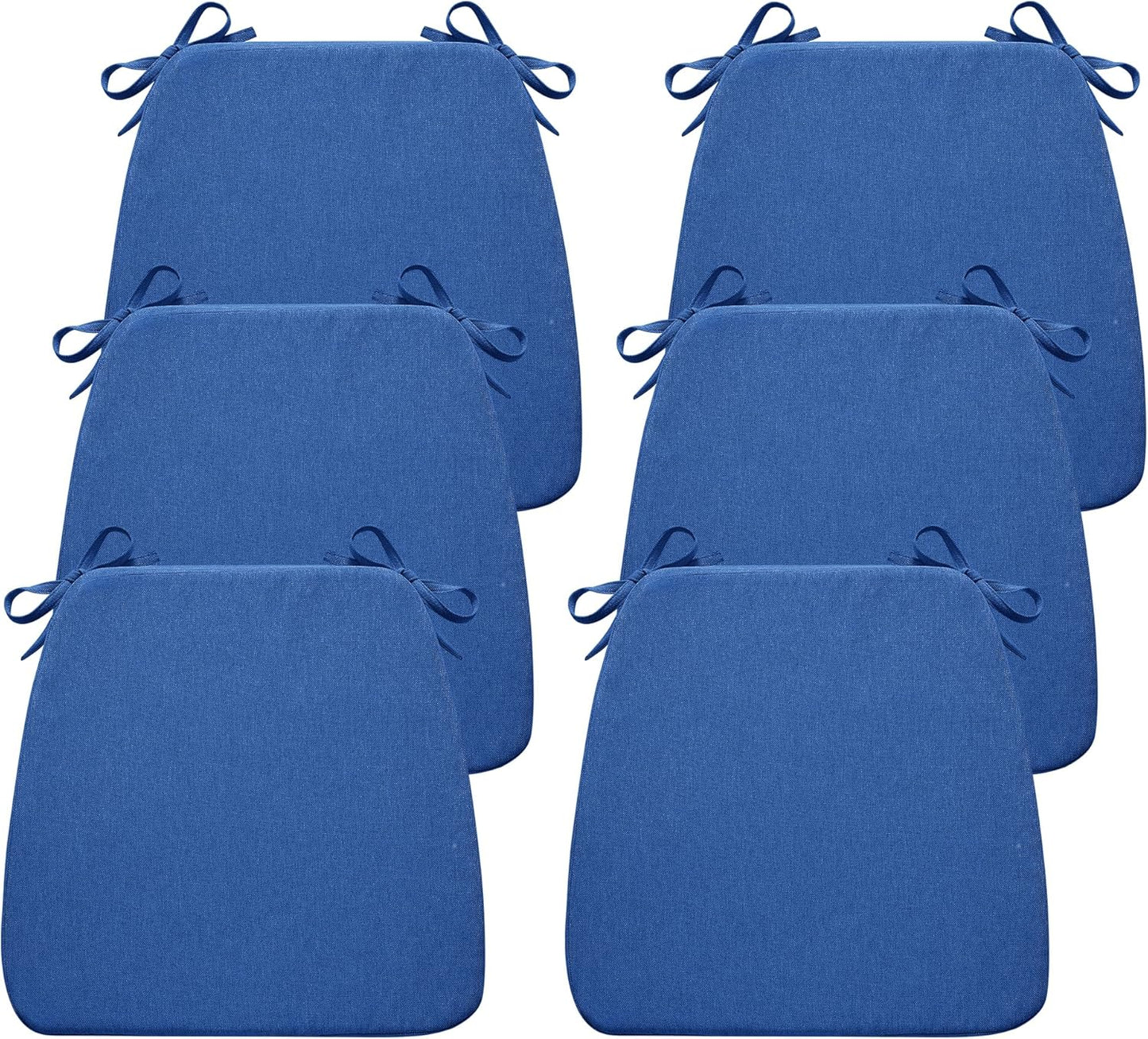 Cojines silla forma D con funda extraible antideslizante 17x16