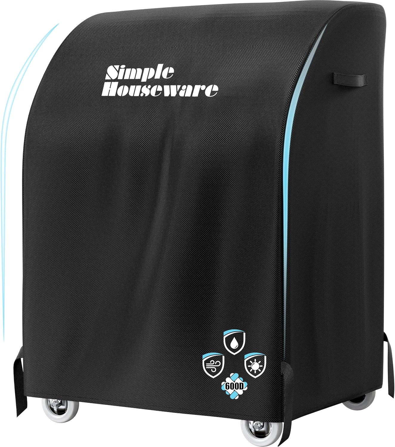 Cubierta parrilla gas 32pulg poliéster 600D impermeable
