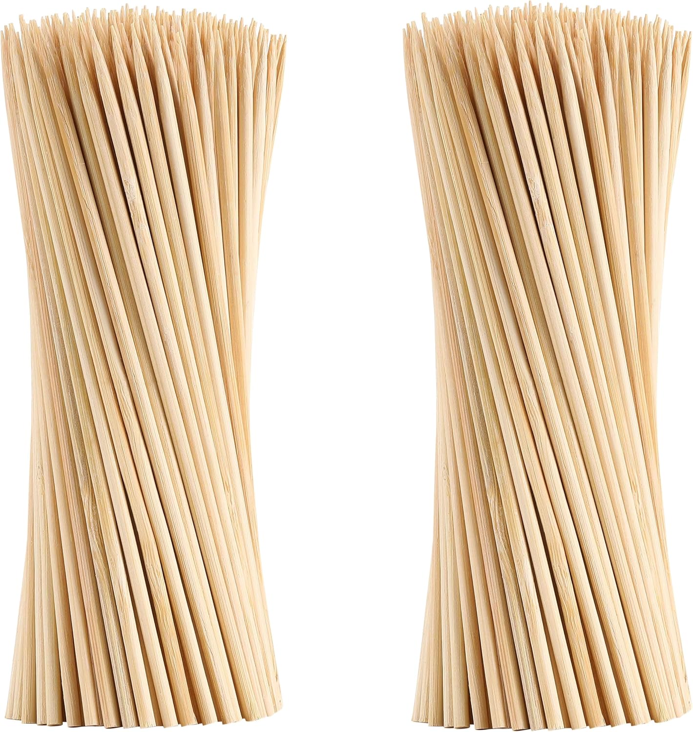 1000 Pinchos Bambú 6pulg para Aperitivos Kebabs Barbacoa