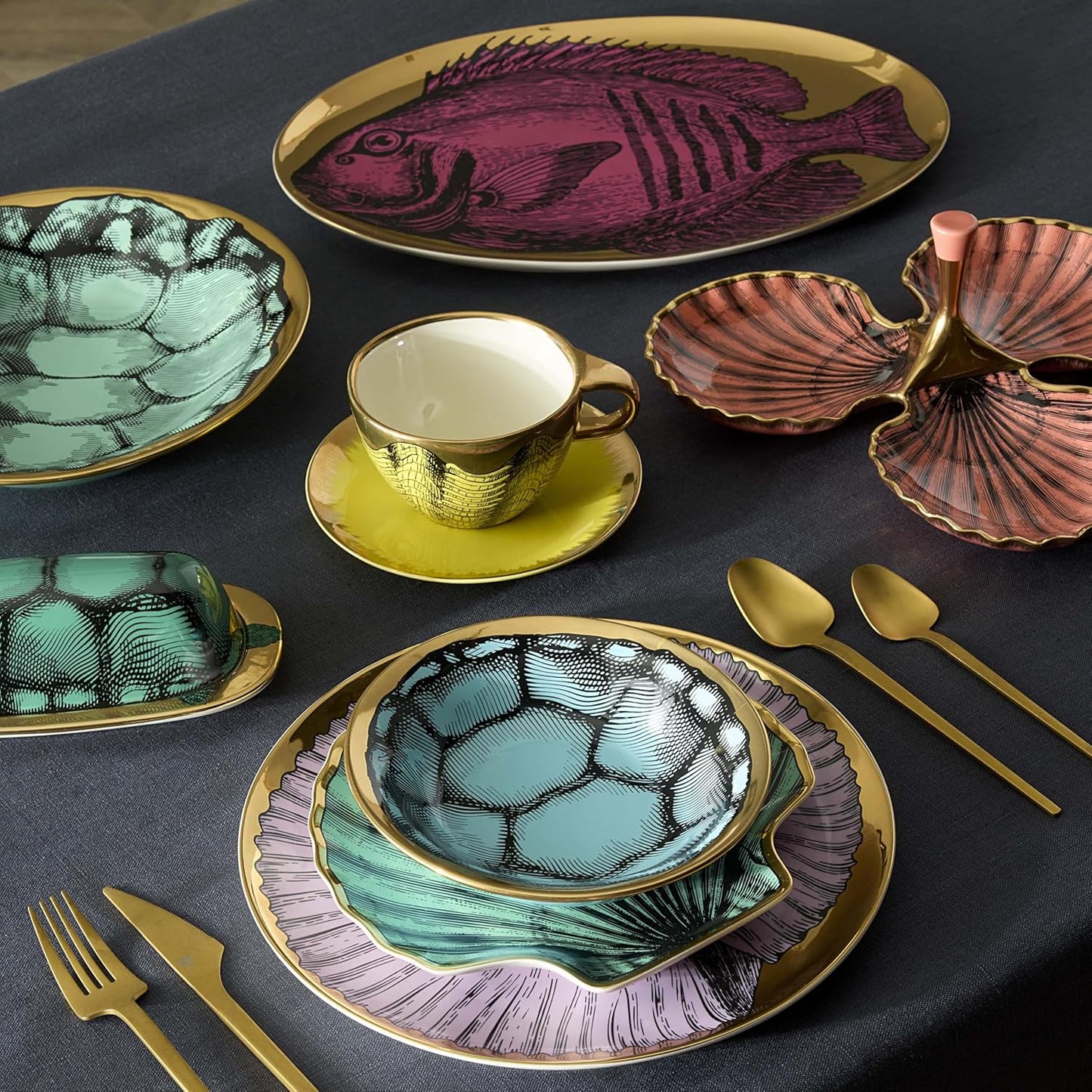Tazón para servir Jonathan Adler Sirena