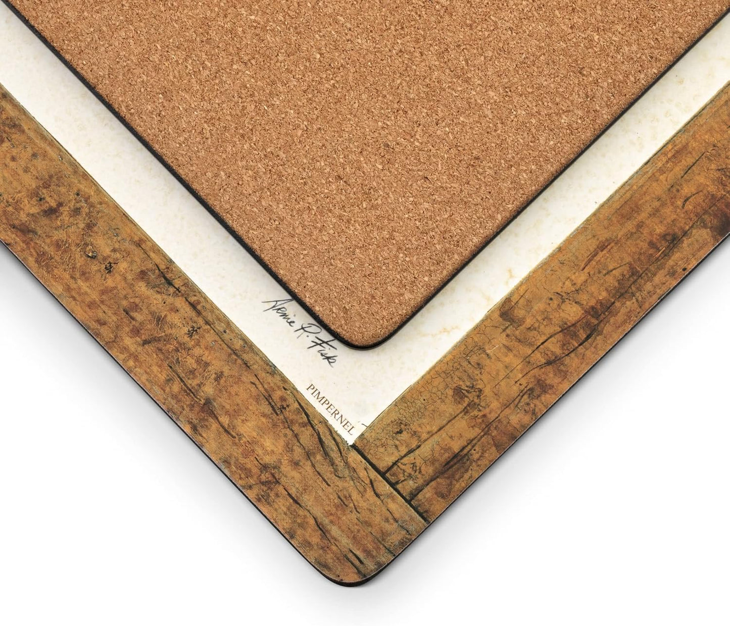Set 4 Alfombras Mesa Comedor Resistente Calor 15.7x11.7