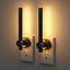 Luz nocturna LED enchufable con sensor de atardecer dormitorio