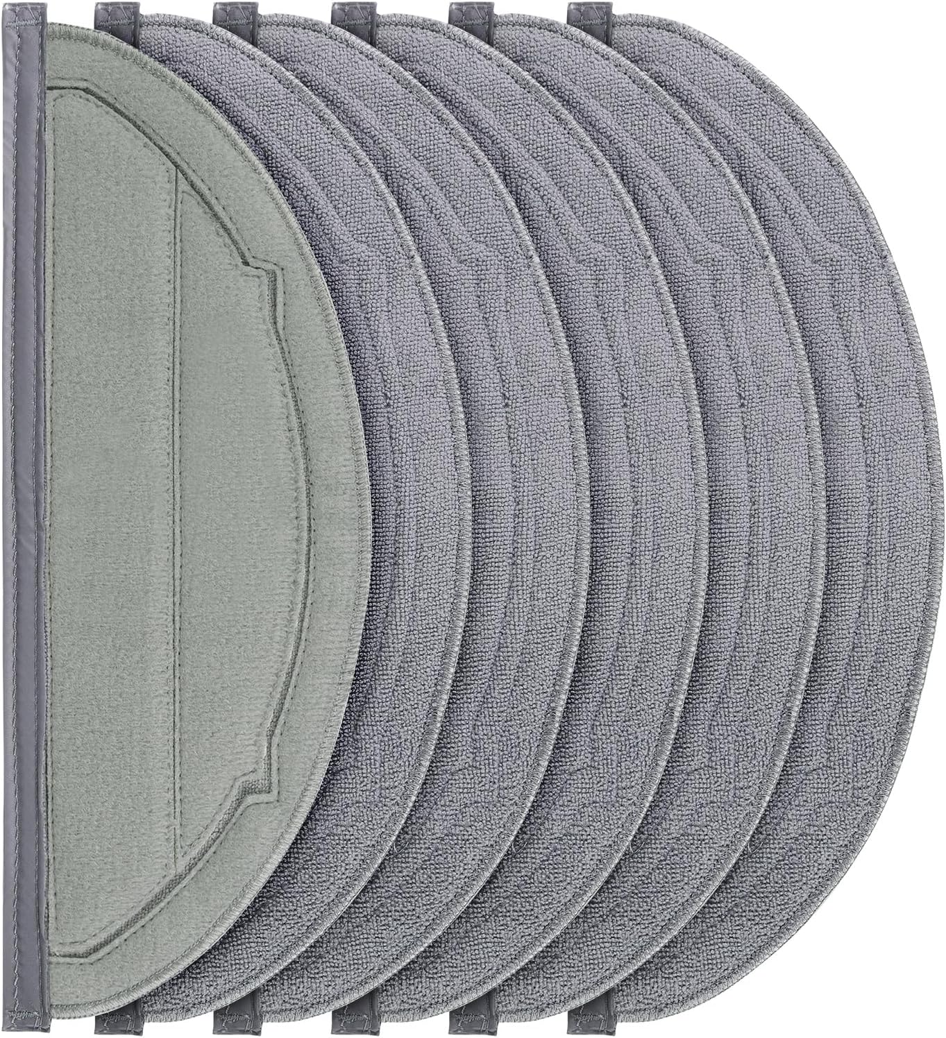 6 Pzas almohadillas reutilizables para trapeador Roborock Q10