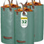 Bolsa residuos jardín reutilizable 32gal 4asas reforzadas