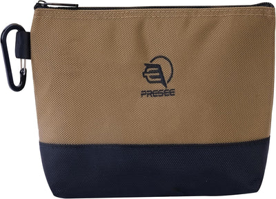 Bolsa herramientas con cremallera metal mosquetón 10.5pulg
