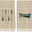 Toallas de cocina vintage Lake Coastal Beach, juego de 2