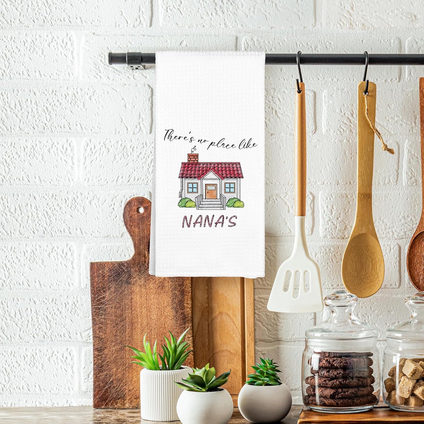 Toallas de cocina para abuela Navidad cumpleaños regalo baño decorativas 16x24 in