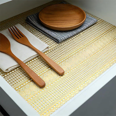 Revestimiento de estante y cajón no adhesivo impermeable para cocina y baño