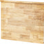 Tablero de pastelería de madera con regla grabada y lip lateral