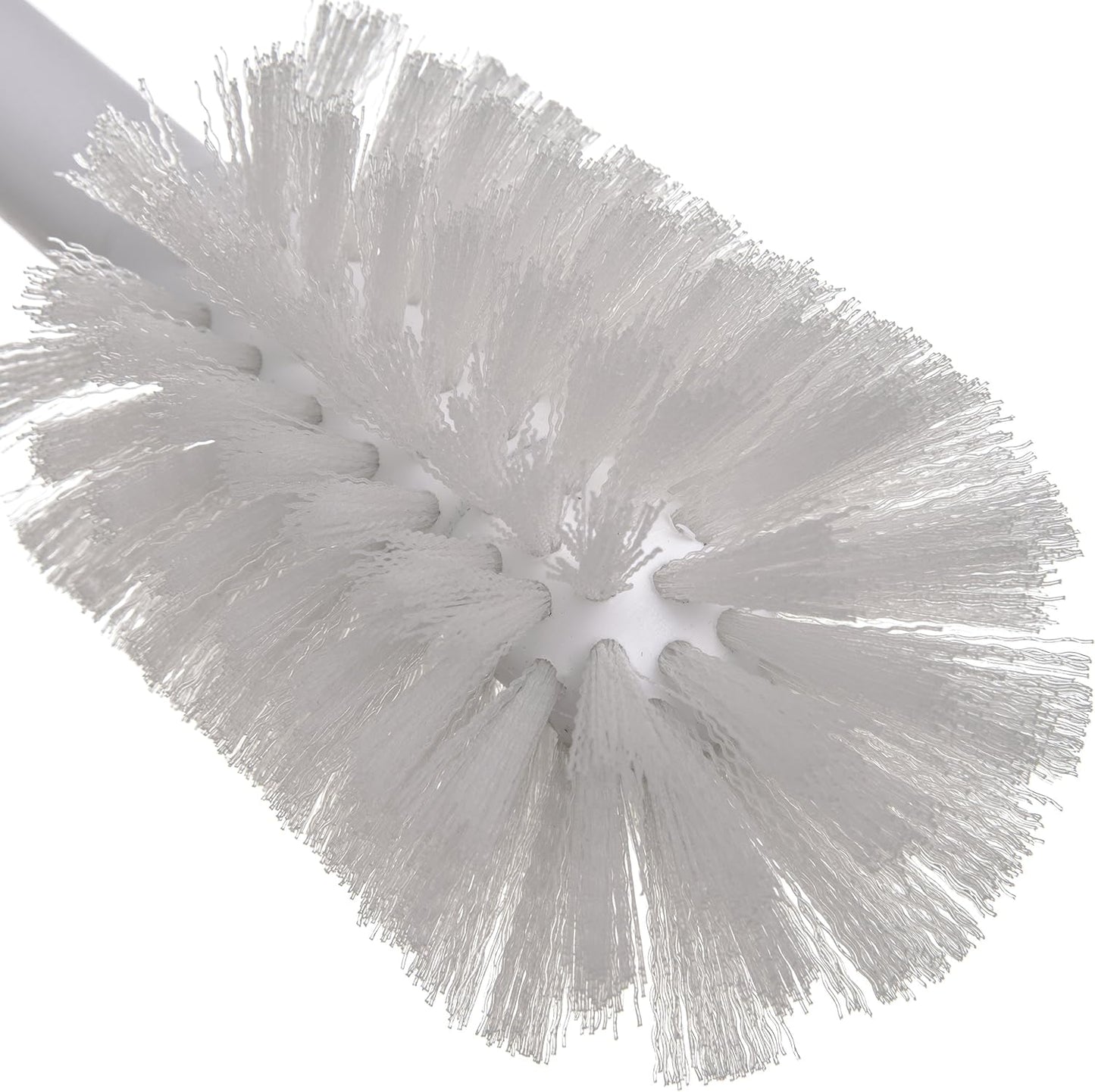 Cepillo plástico para platos 11pulg color blanco