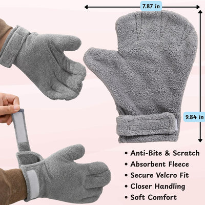 Accesorios jaula Sugar Glider 2 guantes suave 2 cucharas