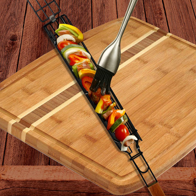Juego 4 Cestas Antiadherentes para Parrilla