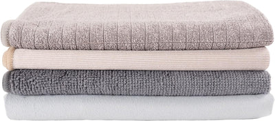 Paquete 4 paños microfibra texturizado 15x18pulg