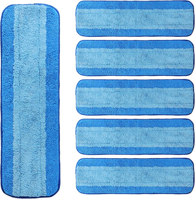 6 Pzas Almohadillas Microfibra para Mopa 18pulg Bona