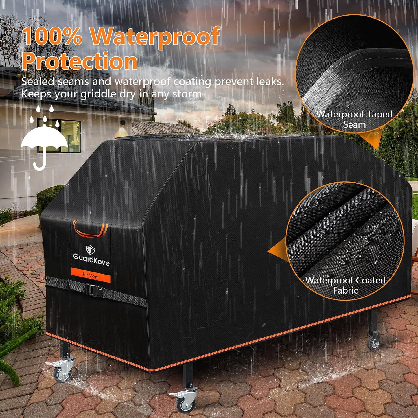 Cubierta plancha parrilla Blackstone 36pulg resistente agua