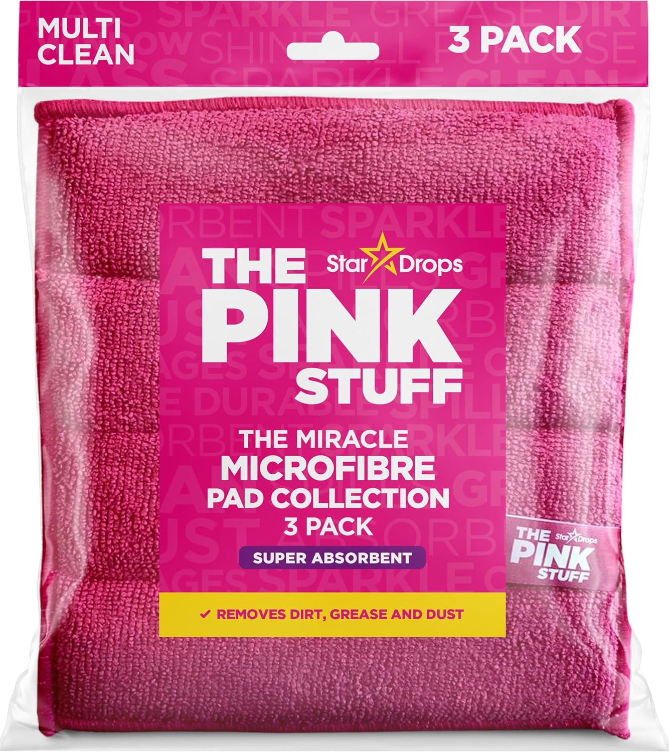 Almohadillas microfibra Miracle 3 Pzas