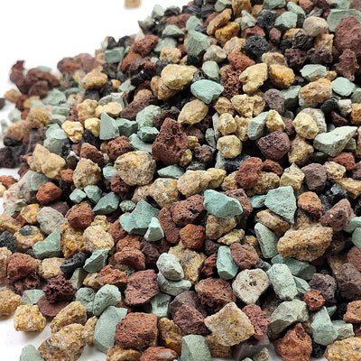 Mezcla tierra para suculentas 5lb guijarros 1/4pulg roca volcánica