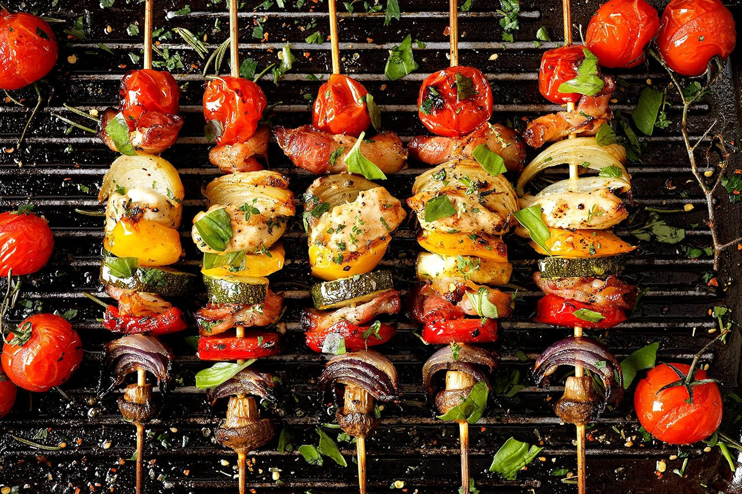 Brochetas bambú 4pulg set 200