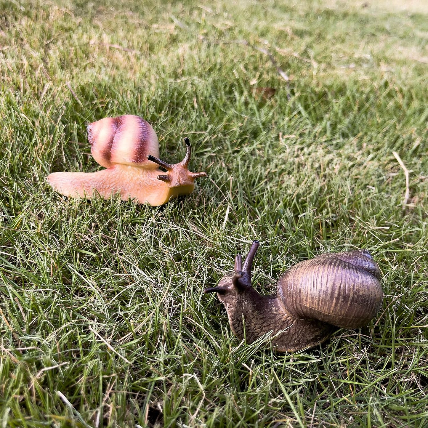 2 Pzas Figuras Caracol Jardín de Hadas Setas Decoración