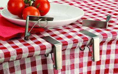 Clips mantel acero inox 2x2.25