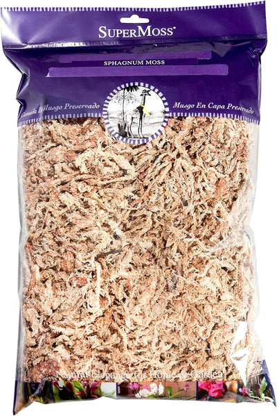 Musgo Sphagnum para Orquídeas Seco 8oz
