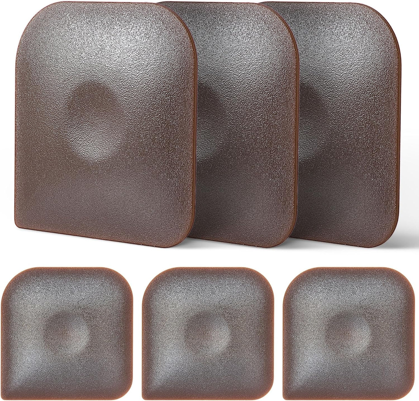 Raspador sartén y platos 6uds plástico duradero